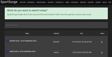 sportsurge tennis|The 28 Best Free Sports Streaming Sites in 2024 .